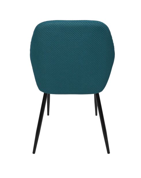Set von 2 blauen Atome-Sesseln - 59x85x55,7 cm