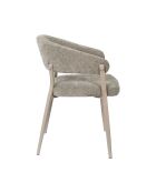 Set aus 2 Sesseln Emilia, 55 x 78 x 55 cm, taupe
