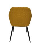 Set von 2 gelben Atome-Sesseln - 59x85x55,7 cm