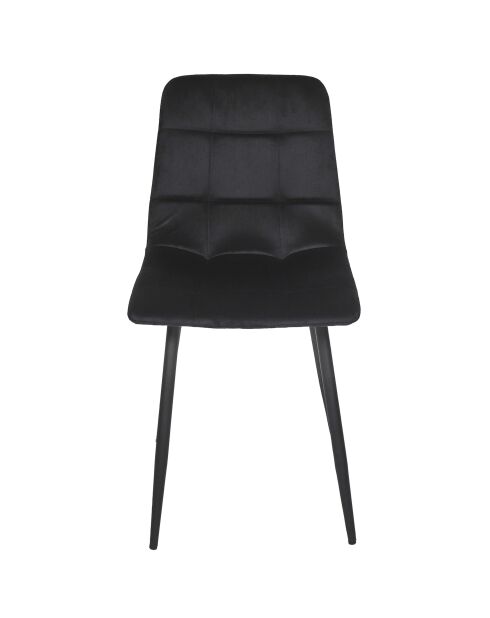Set von 4 schwarzen Mateo-Stühlen - 45x88x52 cm