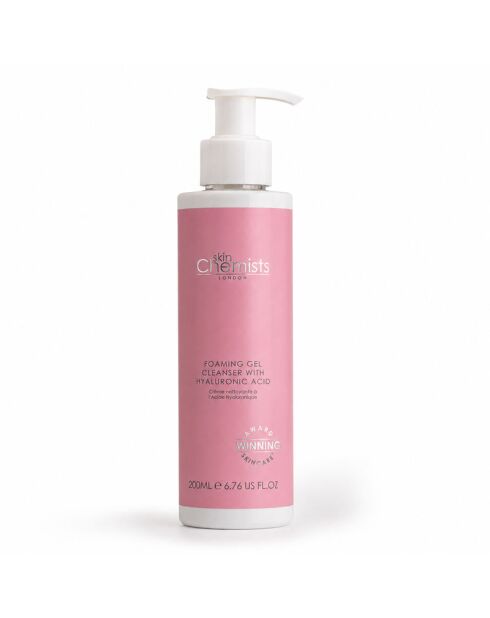 Gel nettoyant moussant avancé à l'acide hyaluronique - 200ml