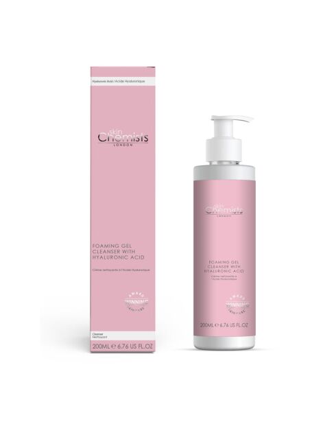 Gel nettoyant moussant avancé à l'acide hyaluronique - 200ml