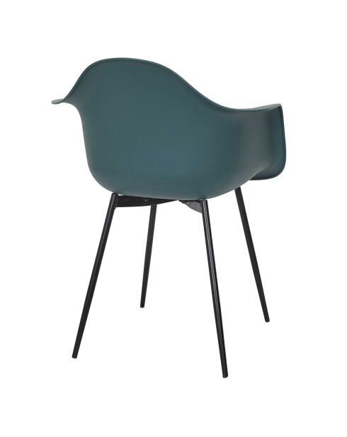 Set di 4 poltrone Gustav blu - 62x85x59 cm