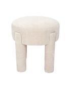 Tabouret Emilia beige - 40x39,5x40 cm