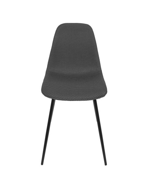 Set von 4 grauen Atome-Stühlen - 44x86x54 cm