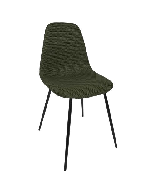 Set di 4 sedie Atome kaki - 44x86x54 cm