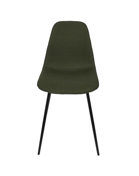 Set di 4 sedie Atome kaki - 44x86x54 cm