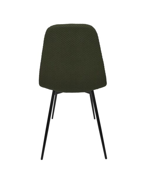 Set di 4 sedie Atome kaki - 44x86x54 cm