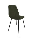 Set di 4 sedie Atome kaki - 44x86x54 cm