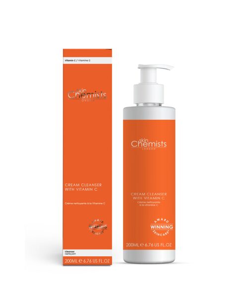 Crème nettoyante anti-âge à la vitamine C - 200ml