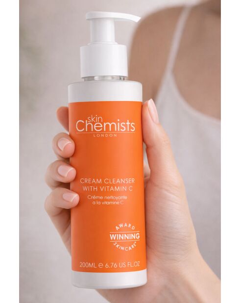 Crème nettoyante anti-âge à la vitamine C - 200ml