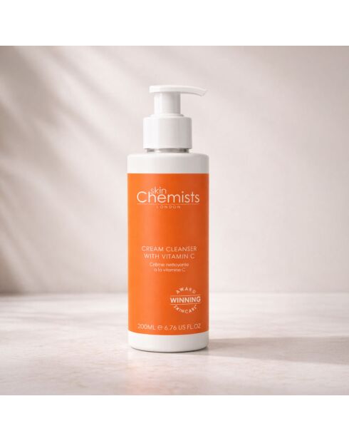 Crème nettoyante anti-âge à la vitamine C - 200ml