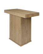 Tavolo consolle allungabile Klaus marrone - 235x75x90 cm