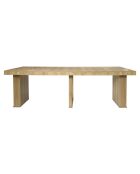 Tavolo consolle allungabile Klaus marrone - 235x75x90 cm