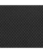 Lot de 4 chaises avec coussin Atome noires - 52x82x47 cm