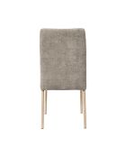 Lot de 2 chaises Emilia taupe - 52x91x43 cm
