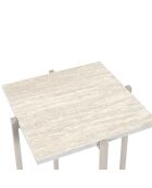2 weiße und beige Terra Nova Nistständer - 30x80x30 cm