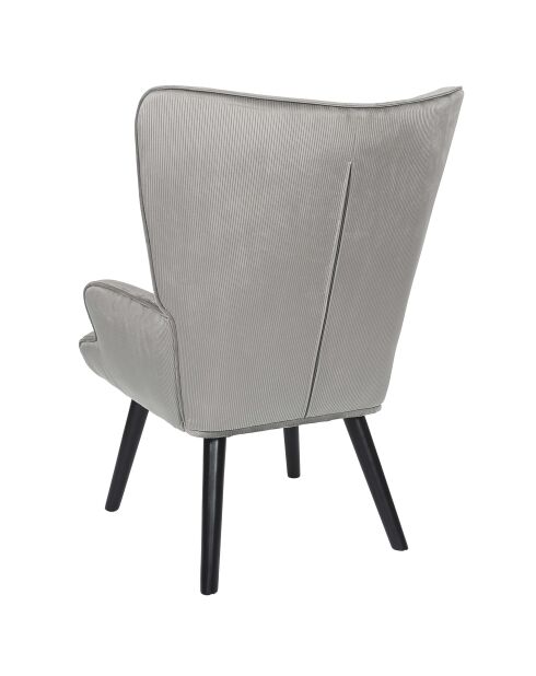 Poltrona lounge Giulia grigia - 68x96x75 cm