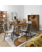 Set di 4 sedie Mateo taupe - 45x88x52 cm
