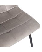 Set di 4 sedie Mateo taupe - 45x88x52 cm