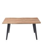 Forest ausziehbarer Tisch für 6 bis 8 Personen schwarzbraun - 210x76,5x86,5 cm