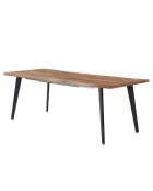 Forest ausziehbarer Tisch für 6 bis 8 Personen schwarzbraun - 210x76,5x86,5 cm