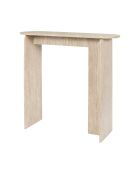 Console Pietra blanche et beige - 90x80x30 cm