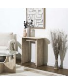 Console Pietra blanche et beige - 90x80x30 cm