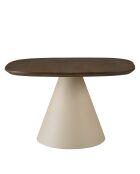 Couchtisch aus Mangoholz mit Metallbeinen James Ivory - 75x80x46cm