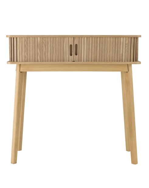 Console en bois Agathe naturelle - 30x80x78.5cm