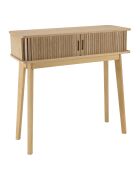 Console en bois Agathe naturelle - 30x80x78.5cm