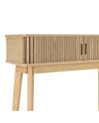 Console en bois Agathe naturelle - 30x80x78.5cm