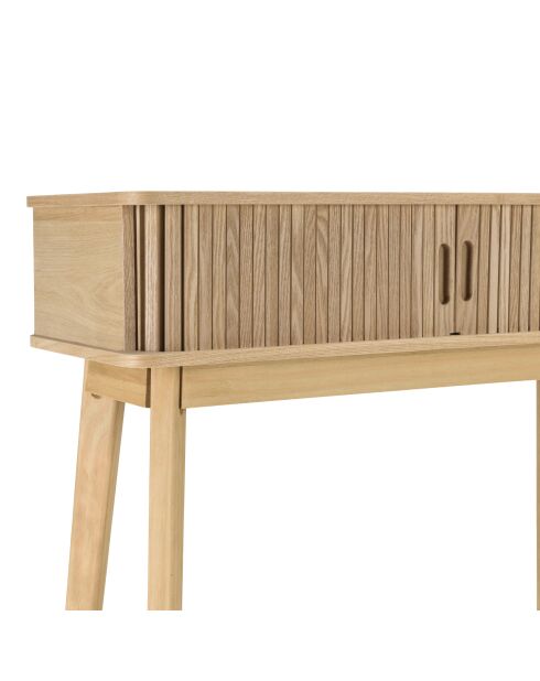 Console en bois Agathe naturelle - 30x80x78.5cm