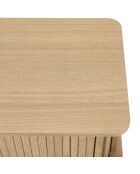 Console en bois Agathe naturelle - 30x80x78.5cm