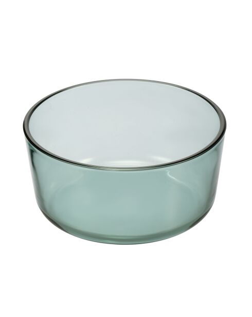 Lot de 3 boîtes de conservation rondes Aloe vertes - 40/65/95 cl