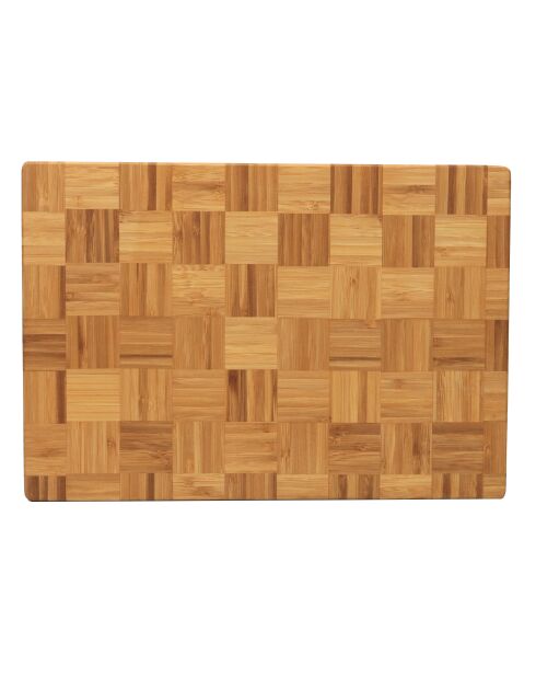 Tabla de cortar de bambú Sylvie, 36 x 25 x 4 cm