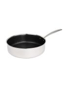 Sartén antiadherente Hera triplex negro/plata - 28 x 8 cm