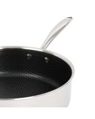 Sartén antiadherente Hera triplex negro/plata - 28 x 8 cm