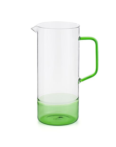 Carafe en verre Ambra vert - 100cl