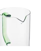 Carafe en verre Ambra vert - 100cl