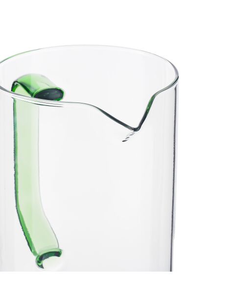 Carafe en verre Ambra vert - 100cl