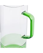 Carafe en verre Ambra vert - 100cl
