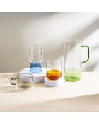 Carafe en verre Ambra vert - 100cl