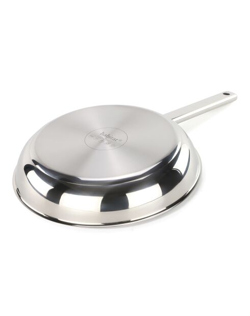 Sartén de acero inoxidable Épure silver - 28 cm/2,6 L