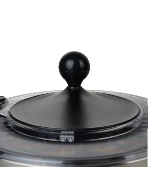 Salsa 2-in-1 slacentrifuge zwart zilver - Ø 24,5 cm