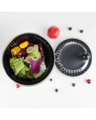 Salsa 2-in-1 slacentrifuge zwart zilver - Ø 24,5 cm