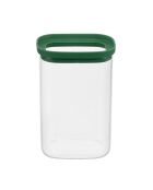 Lot de 3 bocaux de conservation alimentaire Aloe vert/transparent - 60/130/200 cl