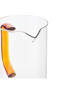 Carafe Ambra en verre orange - 100cl