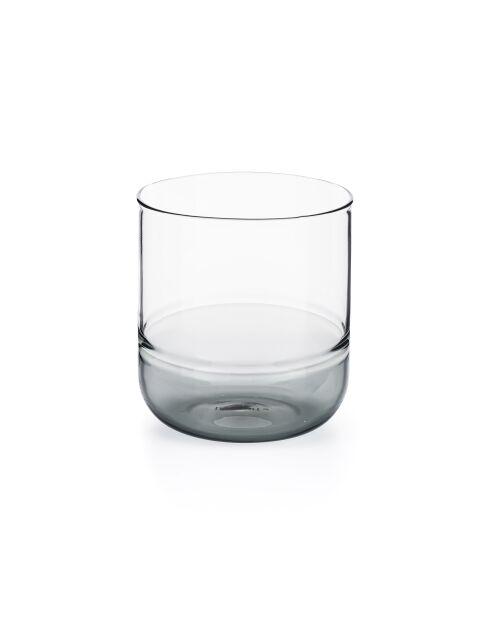 Set di 2 bicchieri Ambra grigi - 34cl