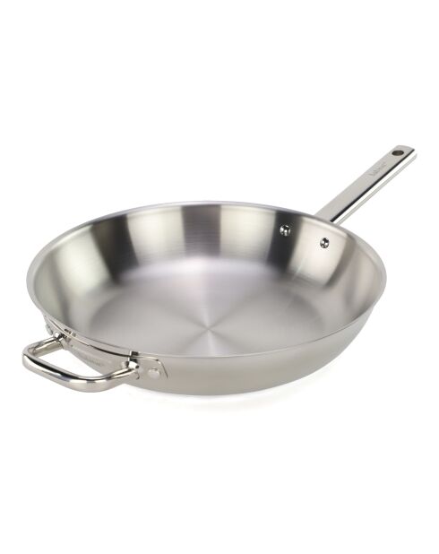 Épure Silver Bratpfanne aus Edelstahl, 32 cm/4,5 l